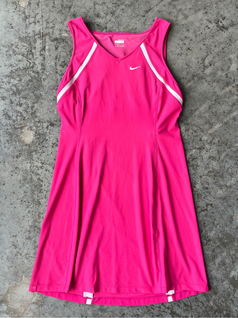 Nike Court FIT DRY Hot Pink Tennis Dress Sporty Spice Blokette Women's Medium